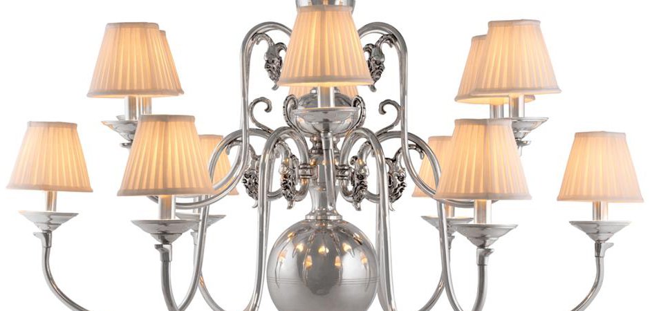 Люстра Eichholtz Chandelier La Chapelle Silver - Loft-Concept в Перми