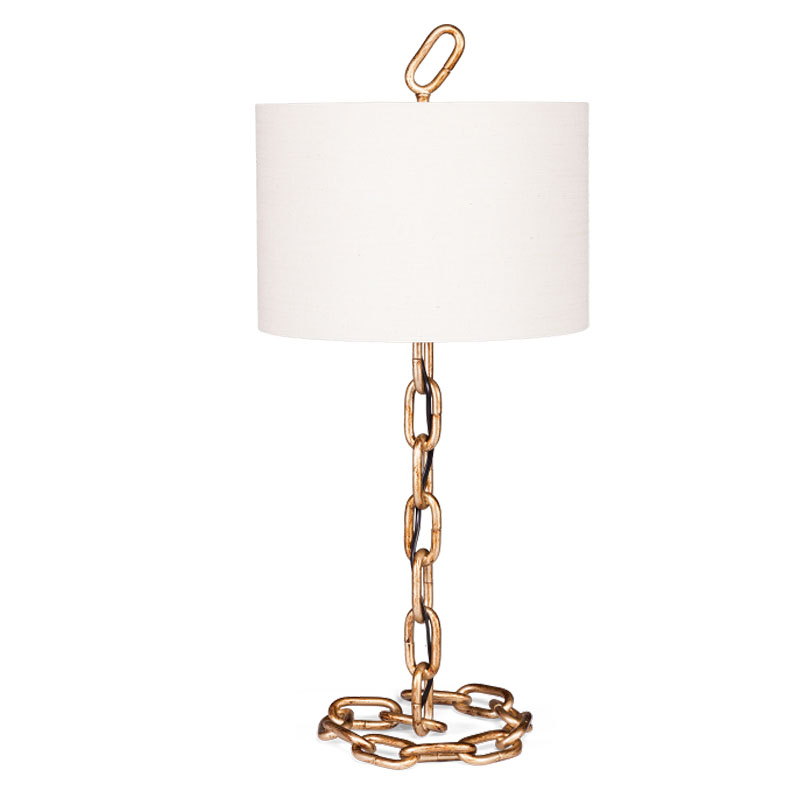 Настольная лампа Camryn Table Lamp Золотой Белый в Перми | Loft Concept 