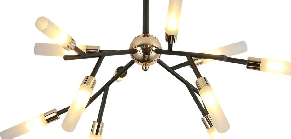 Люстра White Tube Valley Arredoluce Chandelier 12 Люстра White Tube Valley Arredoluce Chandelier 12 - Loft-Concept в Перми