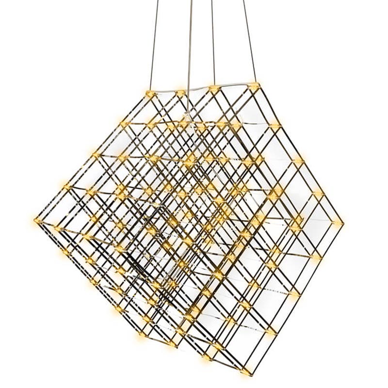 Люстра Moooi Tesseract Yellow lamp L Хром в Перми | Loft Concept 