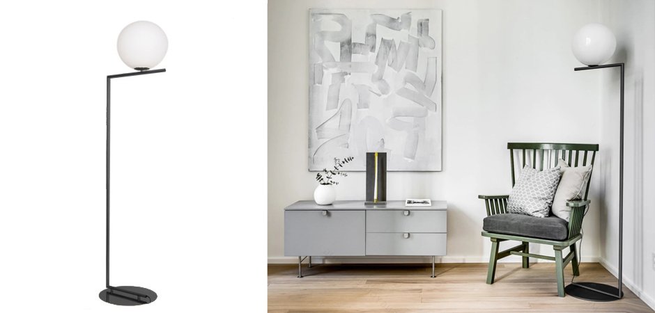 Торшер Flos IC Lights F Black Торшер Flos IC Lights F Black - Loft-Concept в Перми