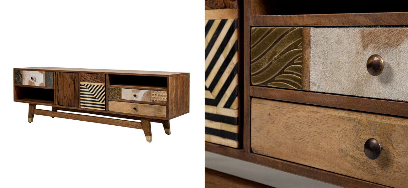 ТВ-тумба ручной работы Handmade Wooden - фото