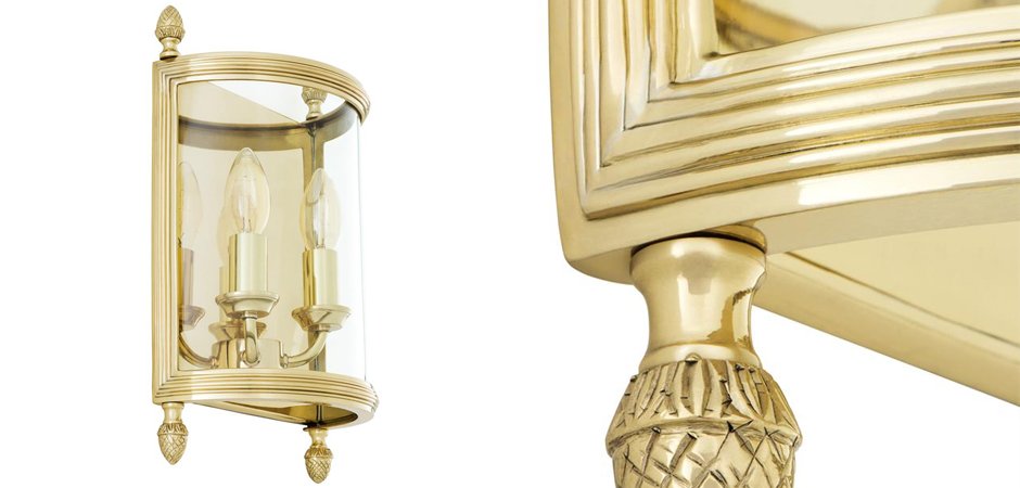 Бра Wall Lamp Lennon S Brass - Loft-Concept в Перми
