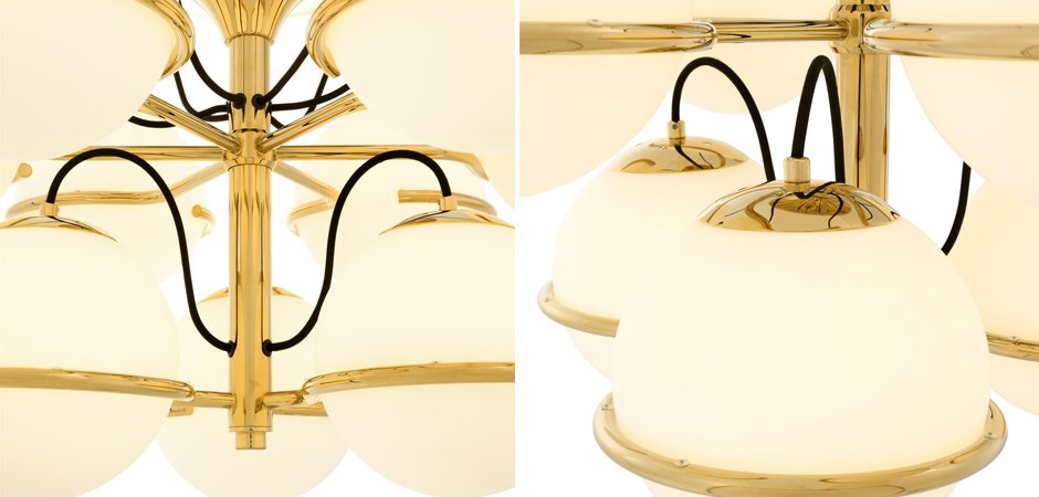 Потолочный светильник Eichholtz Ceiling Lamp Nerano Потолочный светильник Eichholtz Ceiling Lamp Nerano - Loft-Concept в Перми
