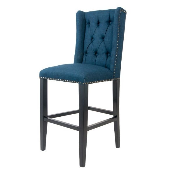 Стул French chairs Provence Barton Blue Chair Черный Синий в Перми | Loft Concept 