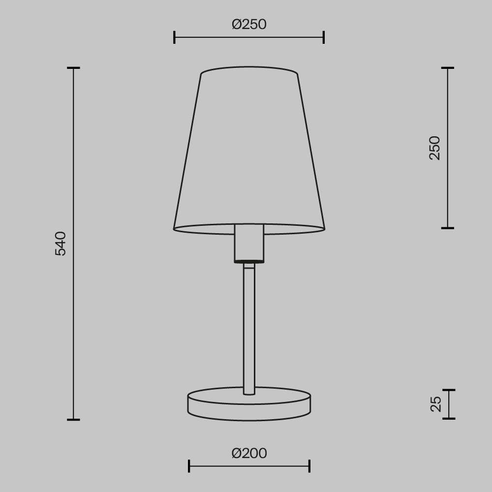 Настольный светильник Lira Е27 в Перми