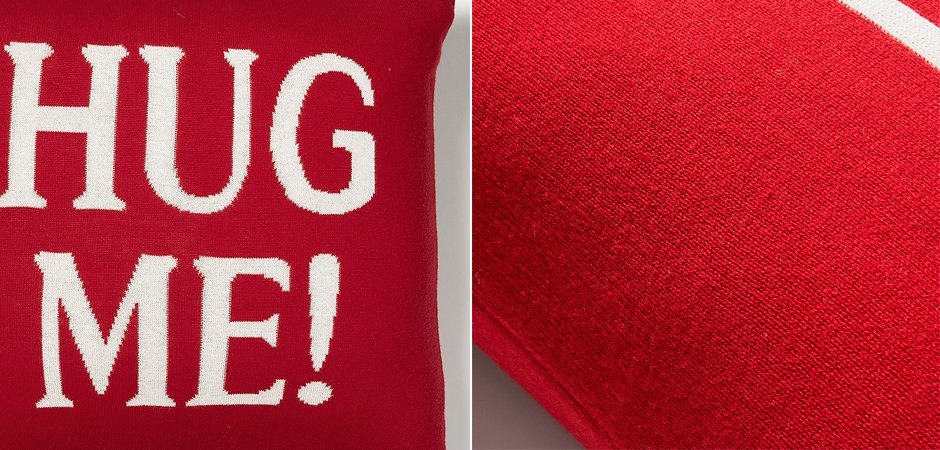 Декоративная подушка Hug me RED Декоративная подушка Hug me RED - Loft-Concept в Перми