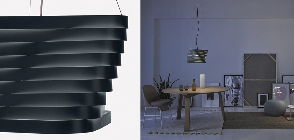 Подвесной светильник Pendant lamp BOOMERANG Almerich Black Подвесной светильник Pendant lamp BOOMERANG Almerich Black - Loft-Concept в Перми