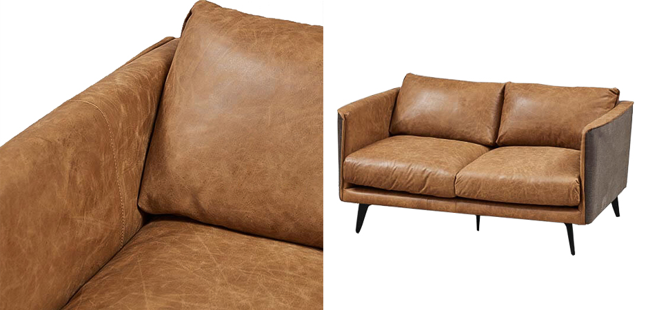 Диван Caramel Leather Sofa Диван Caramel Leather Sofa - Loft-Concept в Перми