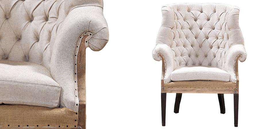 Кресло Gamilton Armchair Beige Кресло Gamilton Armchair Beige - Loft-Concept в Перми