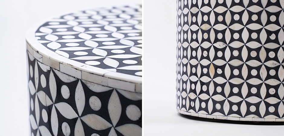 Табурет Inlaid Bone Geometry Табурет Inlaid Bone Geometry - Loft-Concept в Перми