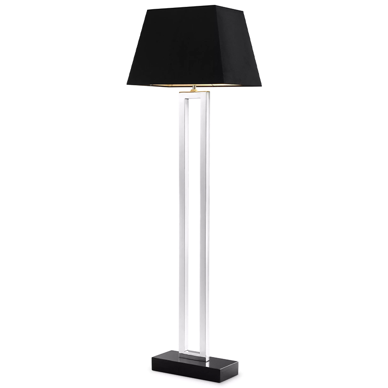 Торшер Eichholtz Floor Lamp Arlington Черный Никель в Перми | Loft Concept 