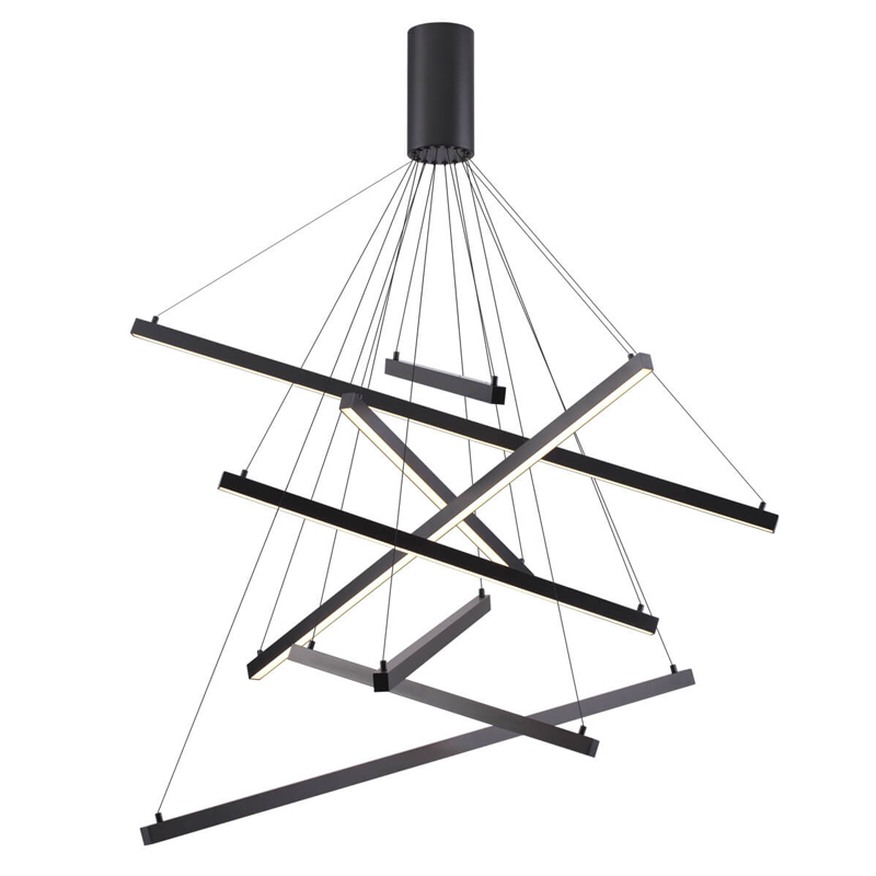 Люстра Massemin Chandelier black 99 Черный в Перми | Loft Concept 