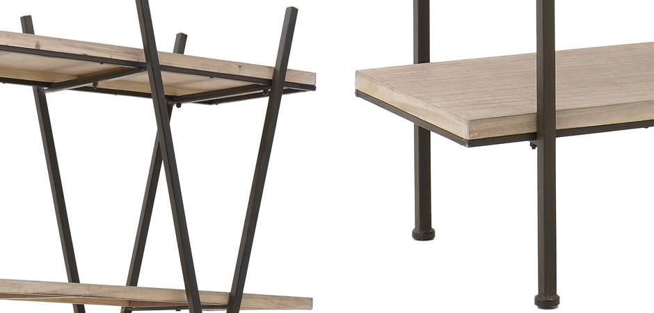 Стеллаж Metal Geometry XX Стеллаж Metal Geometry XX - Loft-Concept в Перми