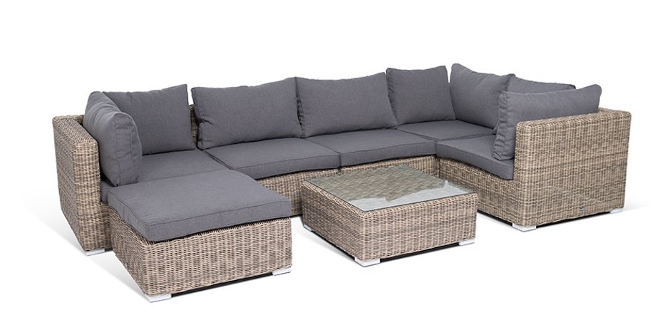 Стол кофейный Rottan Grey Стол кофейный Rottan Grey - Loft-Concept в Перми