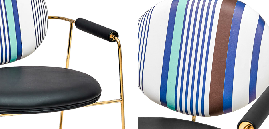 Стул с подлокотниками Clinton Modern Chair Стул с подлокотниками Clinton Modern Chair - Loft-Concept в Перми