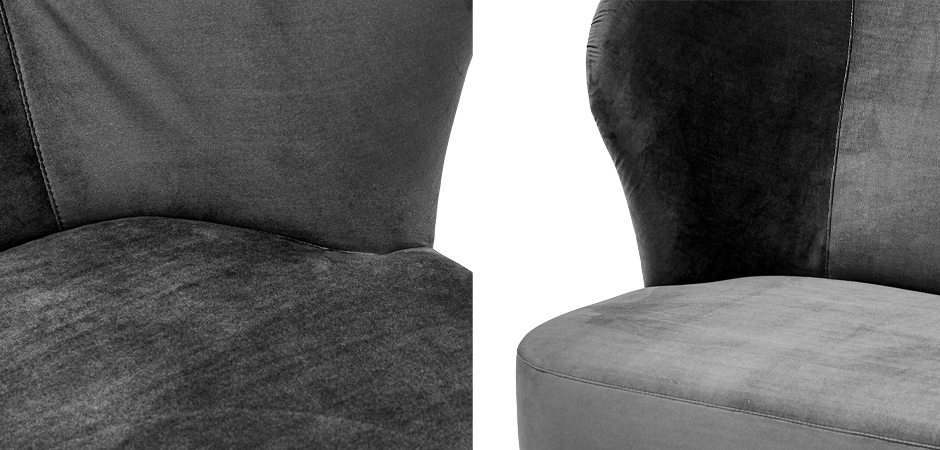 Кресло Hortense Chair Gray Кресло Hortense Chair Gray - Loft-Concept в Перми