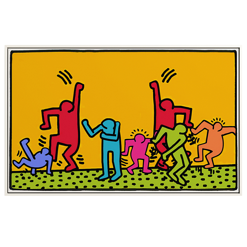 Постер Keith Haring 6 Мульти в Перми | Loft Concept 