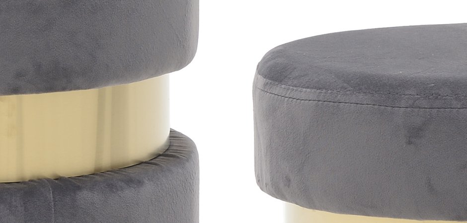 Пуф Golden Belt Gray Пуф Golden Belt Gray - Loft-Concept в Перми