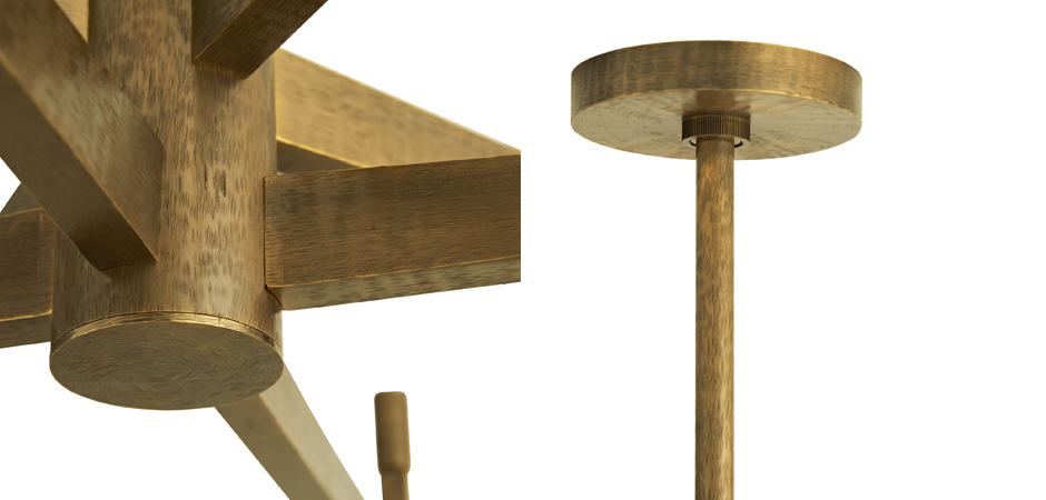 Люстра Arteriors GRIFF CHANDELIER Люстра Arteriors GRIFF CHANDELIER - Loft-Concept в Перми