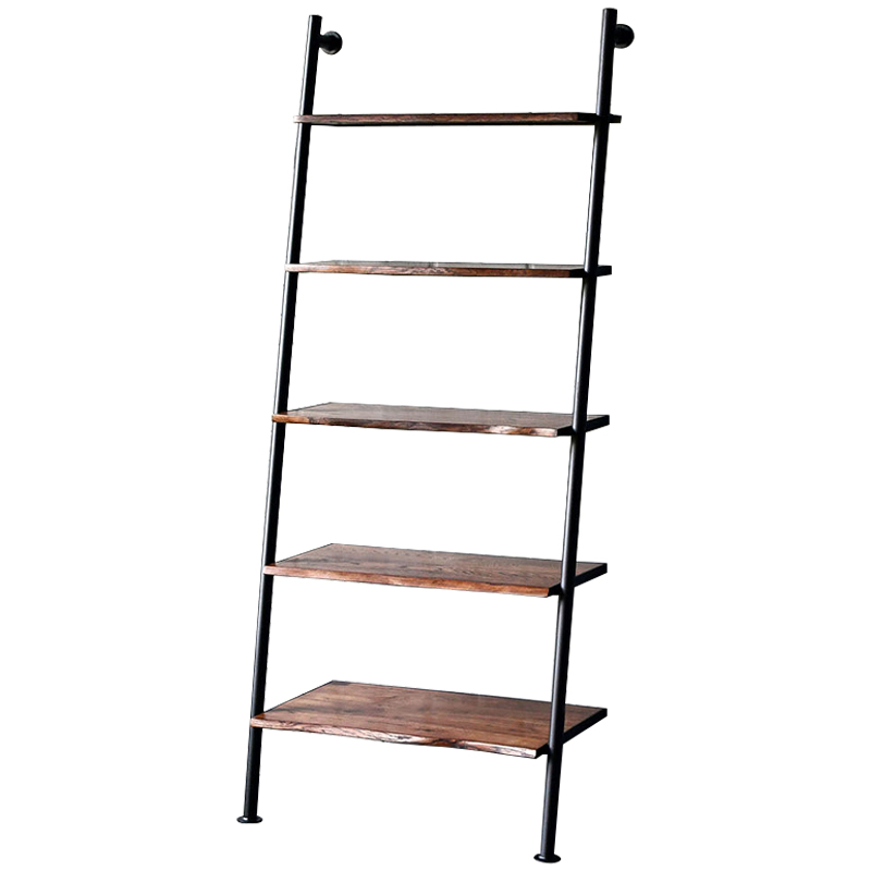 Стеллаж Talbot Industrial Metal Rust Rack Коричневый Черный в Перми | Loft Concept 