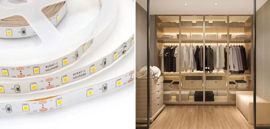 Светодиодная лента 4,8W/m 60LED/m 3528SMD теплый белый Светодиодная лента 4,8W/m 60LED/m 3528SMD теплый белый - Loft-Concept в Перми