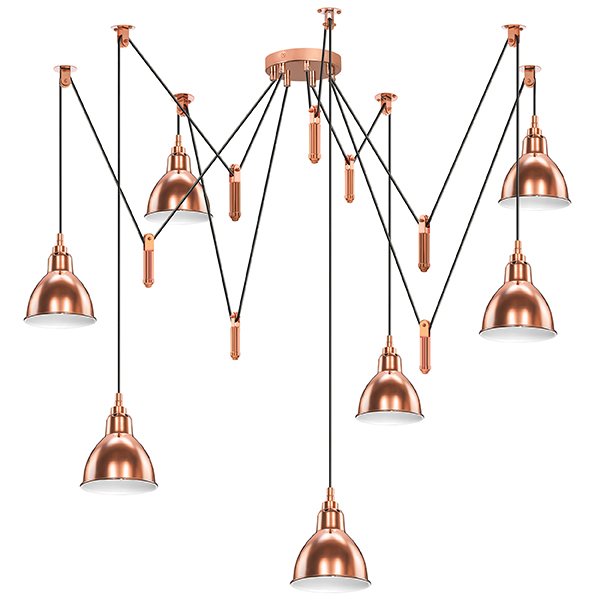 Подвесной светильник Copper Construction Медь в Перми | Loft Concept 