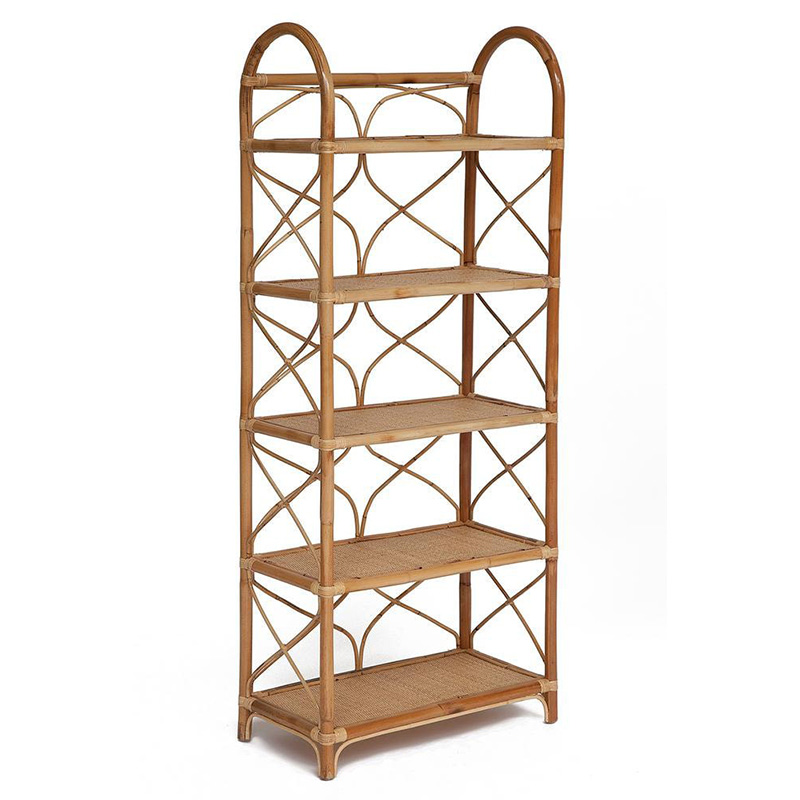 Этажерка Rattan Wicker Bookcase Древесина в Перми | Loft Concept 