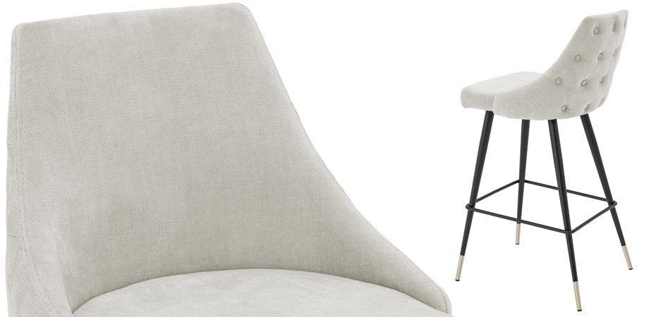 Барный стул Eichholtz Bar Stool Cedro Sand Барный стул Eichholtz Bar Stool Cedro Sand - Loft-Concept в Перми