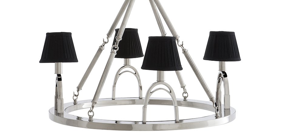 Люстра Eichholtz Chandelier Jigger Nickel - Loft-Concept в Перми