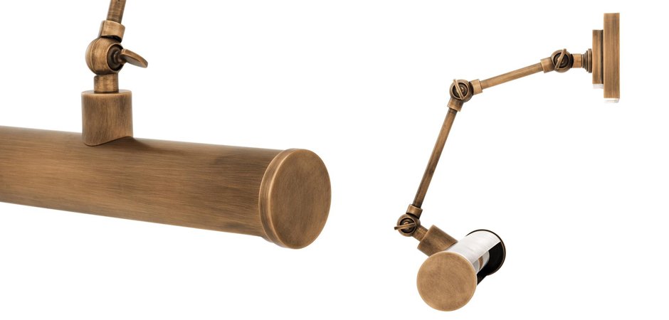 Бра Eichholtz Wall Lamp Pacific Brass Бра Eichholtz Wall Lamp Pacific Brass - Loft-Concept в Перми