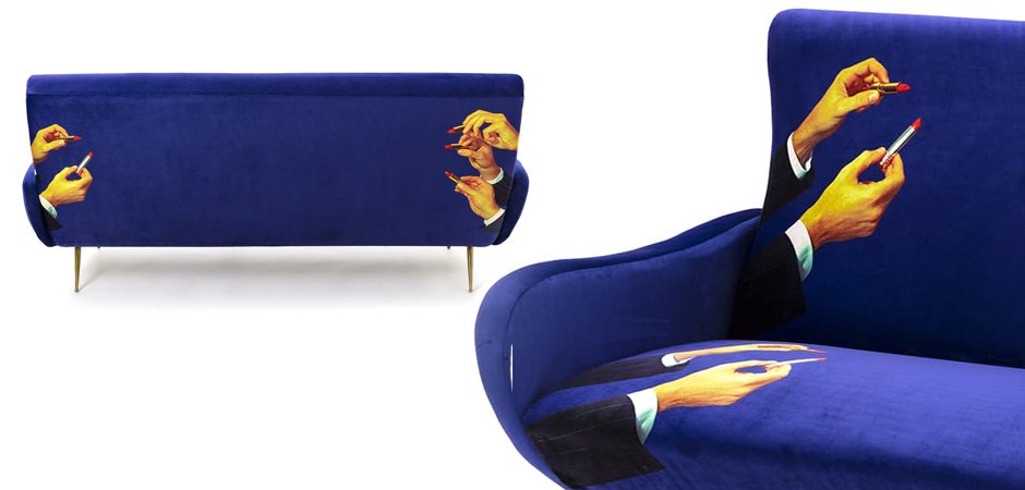 Диван Seletti Sofa Three Seater Lipsticks Диван Seletti Sofa Three Seater Lipsticks - Loft-Concept в Перми