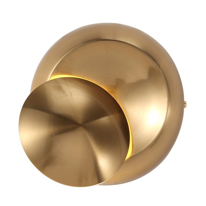 Бра Light Point Luna Wall Lamp Gold Латунь в Перми | Loft Concept 