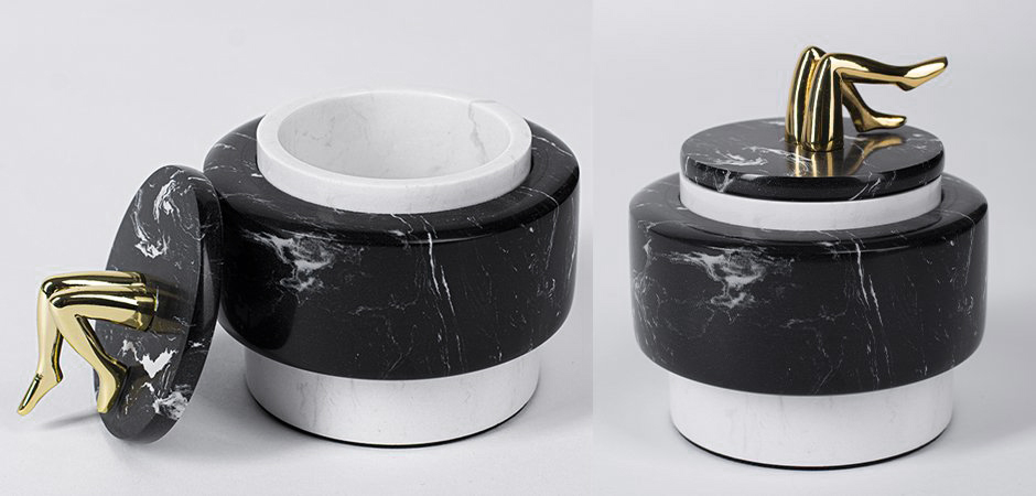 Шкатулка Kelly Wearstler SMALL MELANGE JAR Шкатулка Kelly Wearstler SMALL MELANGE JAR - Loft-Concept в Перми