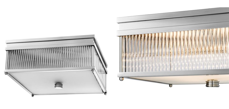 Потолочный светильник Ceiling Lamp Cornwall Nickel Потолочный светильник Ceiling Lamp Cornwall Nickel - Loft-Concept в Перми