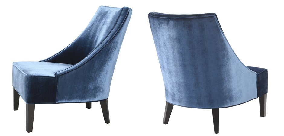 Кресло Eichholtz Chair Dulwich Blue Кресло Eichholtz Chair Dulwich Blue - Loft-Concept в Перми