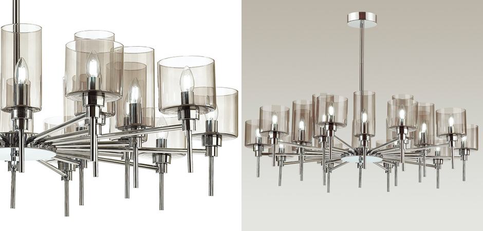 Люстра AXO Light Spillray Chromium Lamps 20 Люстра AXO Light Spillray Chromium Lamps 20 - Loft-Concept в Перми