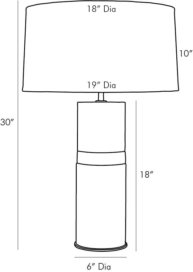 Дизайнерская настольная лампа WHITMAN LAMP в Перми