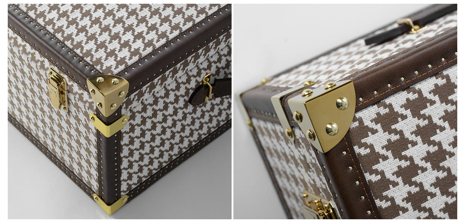 Чемодан Pied de poule 81 - фото