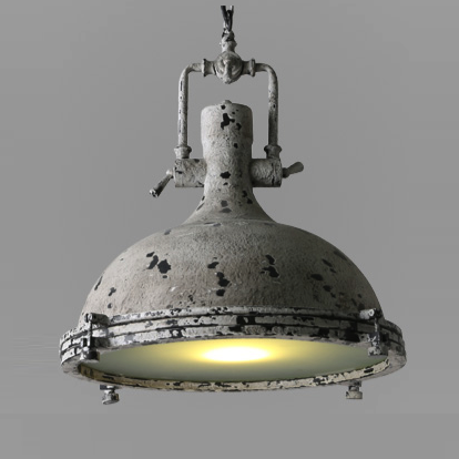 Светильник Gray Industrial Pendant Light  Postapokalipsis   в Перми | Loft Concept 