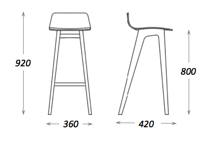 Барный стул Morph Bar Stool в Перми