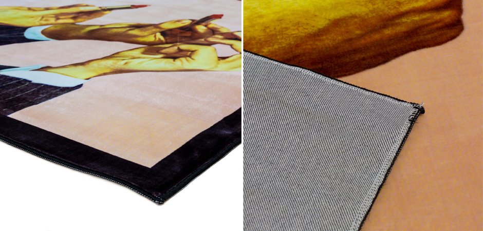Ковер Seletti Rectangular Rug Lipsticks Ковер Seletti Rectangular Rug Lipsticks - Loft-Concept в Перми
