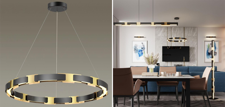 Люстра Shades of Gold диаметр 80 см Люстра Shades of Gold диаметр 80 см - Loft-Concept в Перми