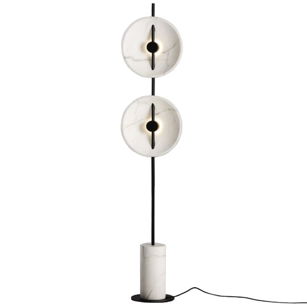 Торшер Rakumba Lighting Mito floor lamp Белый Черный в Перми | Loft Concept 