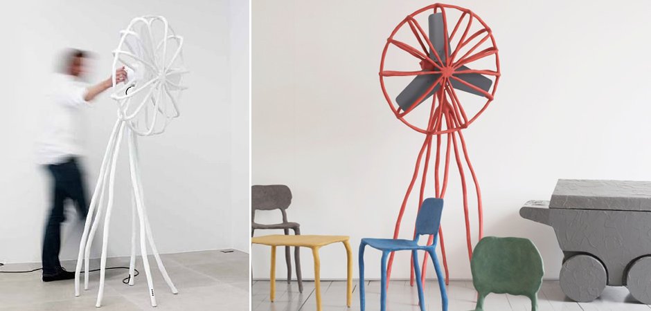 Торшер Clay Fan Medium Maarten Baas Торшер Clay Fan Medium Maarten Baas - Loft-Concept в Перми
