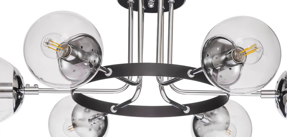 Потолочный светильник Transparent Balls Loft Ceiling Потолочный светильник Transparent Balls Loft Ceiling - Loft-Concept в Перми