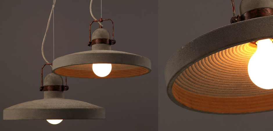 Подвесной светильник Art Concrete Sambrerro Подвесной светильник Art Concrete Sambrerro - Loft-Concept в Перми