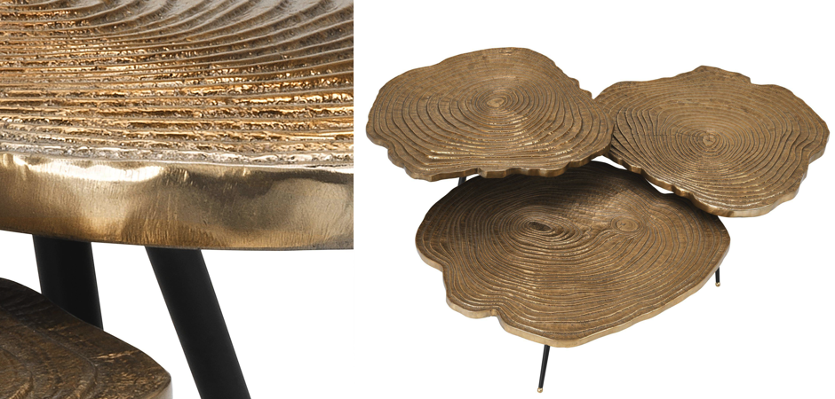 Набор столиков Eichholtz Coffee Table Quercus Set of 3 Набор столиков Eichholtz Coffee Table Quercus Set of 3 - Loft-Concept в Перми