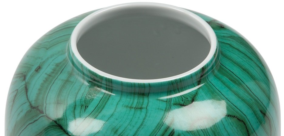 Ваза Malachite Vase Low Ваза Malachite Vase Low - Loft-Concept в Перми