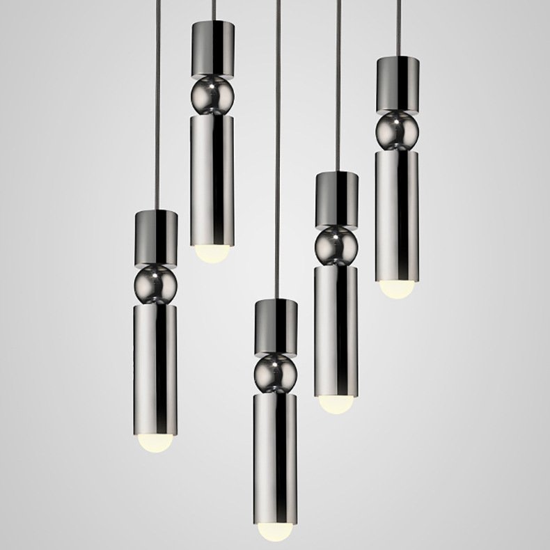 Подвесной светильник Fulcrum by Lee Broom Chrome Хром в Перми | Loft Concept 